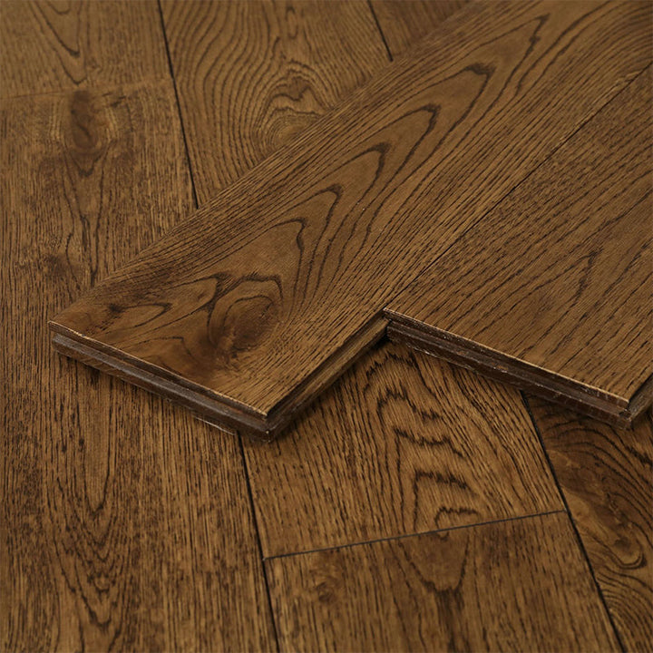 BowLift | Tradition Wood Tile Wire Brushed Rectangle Oak Wood for Living Room