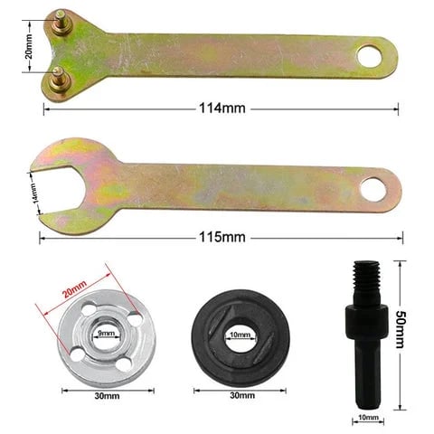 Angle grinder adapter for drill 6/10 mm | Bowlift