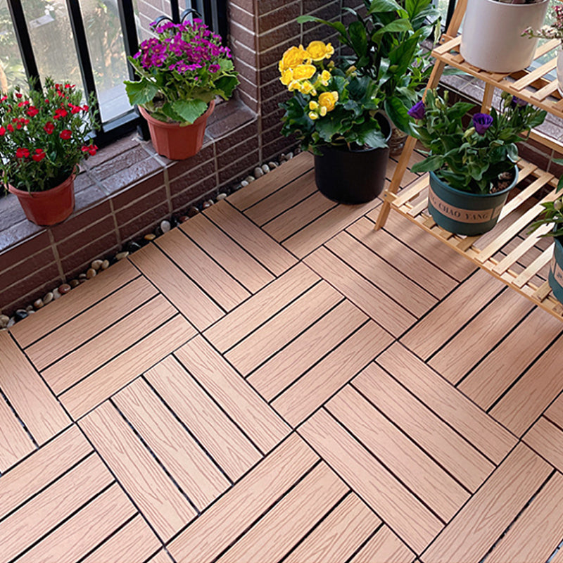 BowLift | Corrosion-resistant Wood Floor Modern Style Square Outdoor Wood Floor