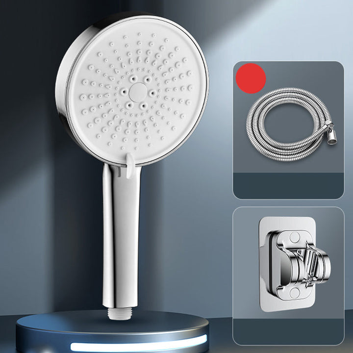 BowLift | Modern Spray Head Round Handheld Water Filtration Showerhead Self-Cleaning