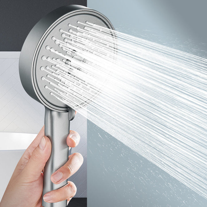 BowLift | Modern Spray Head Round Handheld Water Filtration Shower Head Self-Cleaning