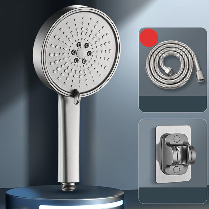 BowLift | Modern Spray Head Round Handheld Water Filtration Showerhead Self-Cleaning