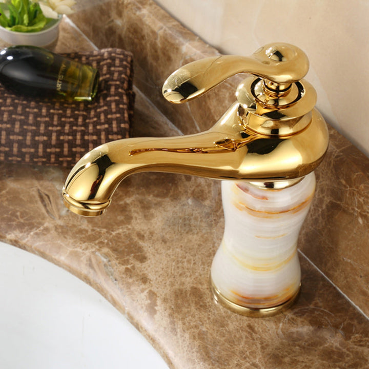 BowLift | Luxury Vessel Faucet Lever Handle Low Arc Vessel Sink Bathroom Faucet
