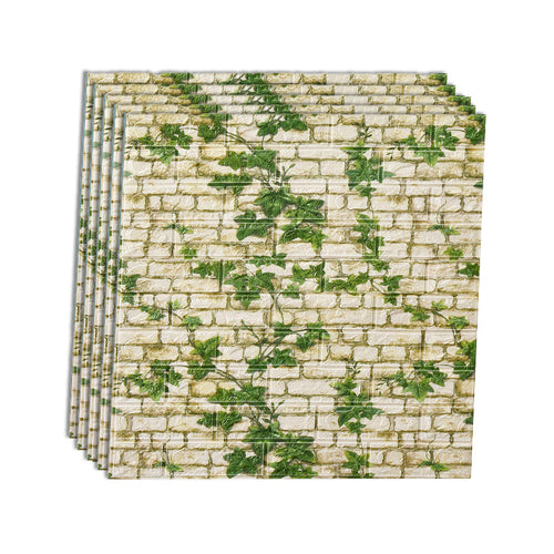 BowLift | Industrial Wall Panel 3D Brick Wall Panels Waterproof Stickers Wall Tiles Set of 10