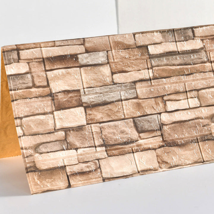 BowLift | Industrial Wall Panel 3D Brick Wall Panels Waterproof Stickers Wall Tiles Set of 10