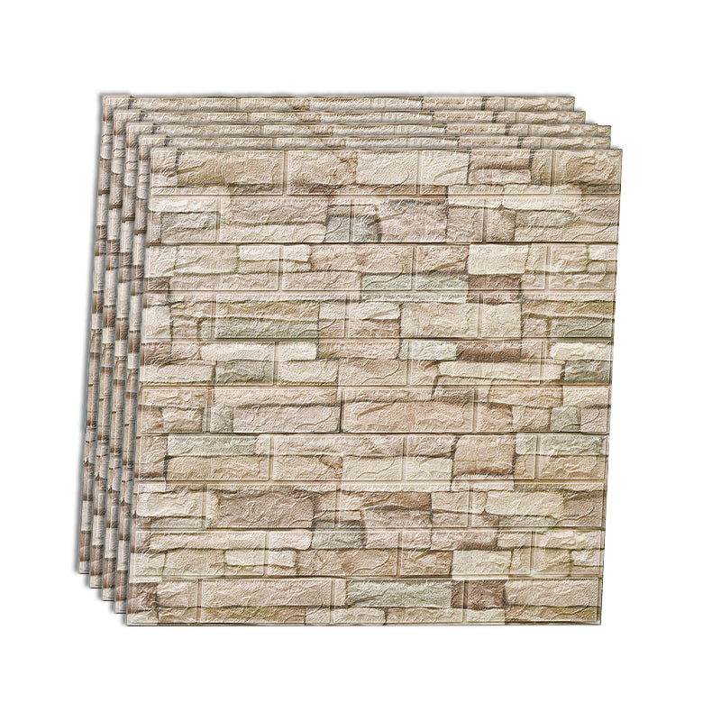 BowLift | Industrial Wall Panel 3D Brick Wall Panels Waterproof Stickers Wall Tiles Set of 10