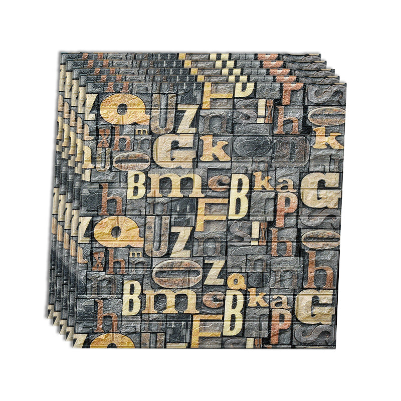 BowLift | Industrial Wall Panel 3D Brick Wall Panels Waterproof Stickers Wall Tiles Set of 10