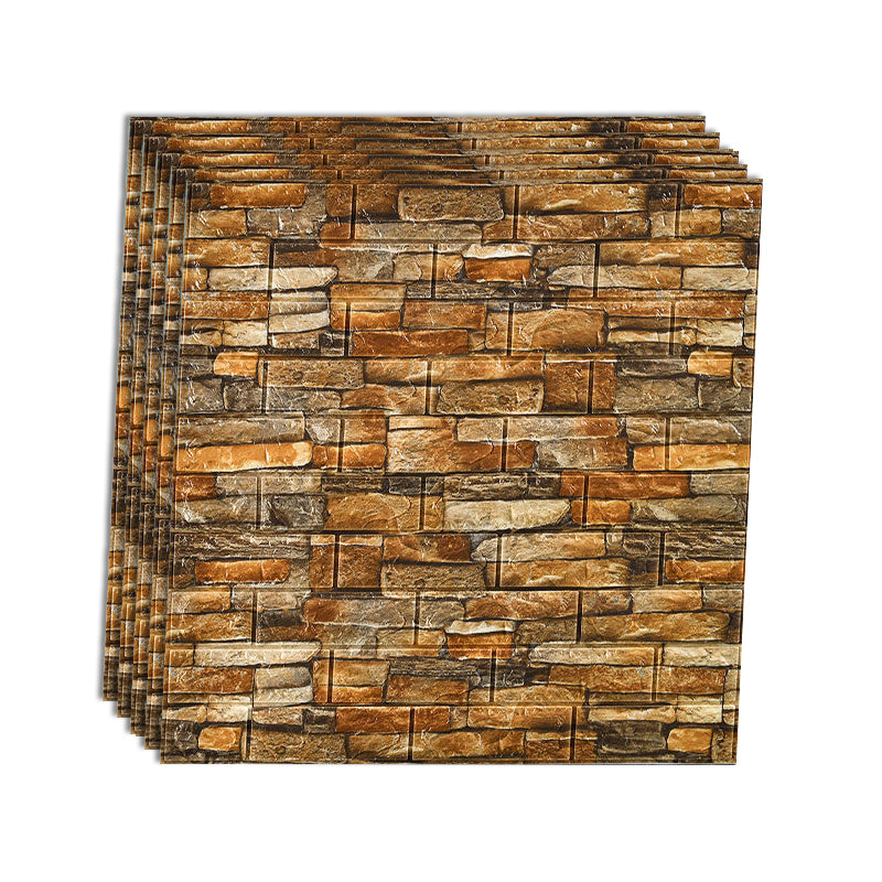 BowLift | Industrial Wall Panel 3D Brick Wall Panels Waterproof Stickers Wall Tiles Set of 10