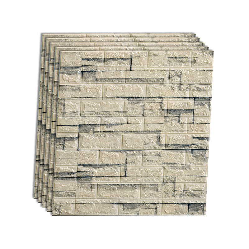 BowLift | Industrial Wall Panel 3D Brick Wall Panels Waterproof Stickers Wall Tiles Set of 10