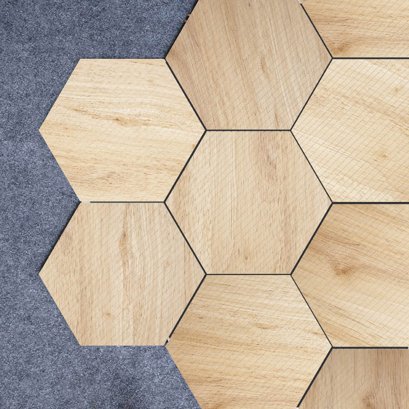 BowLift | Plastic Mosaic Tile Wallpaper Hexagonal for Stick and Remove Back Wall Tile