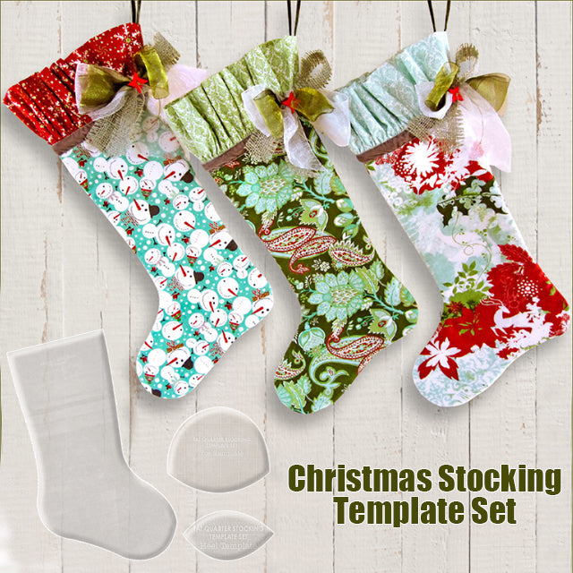 BowLift | Handmade Christmas Stocking Template Set - (With Instructions)