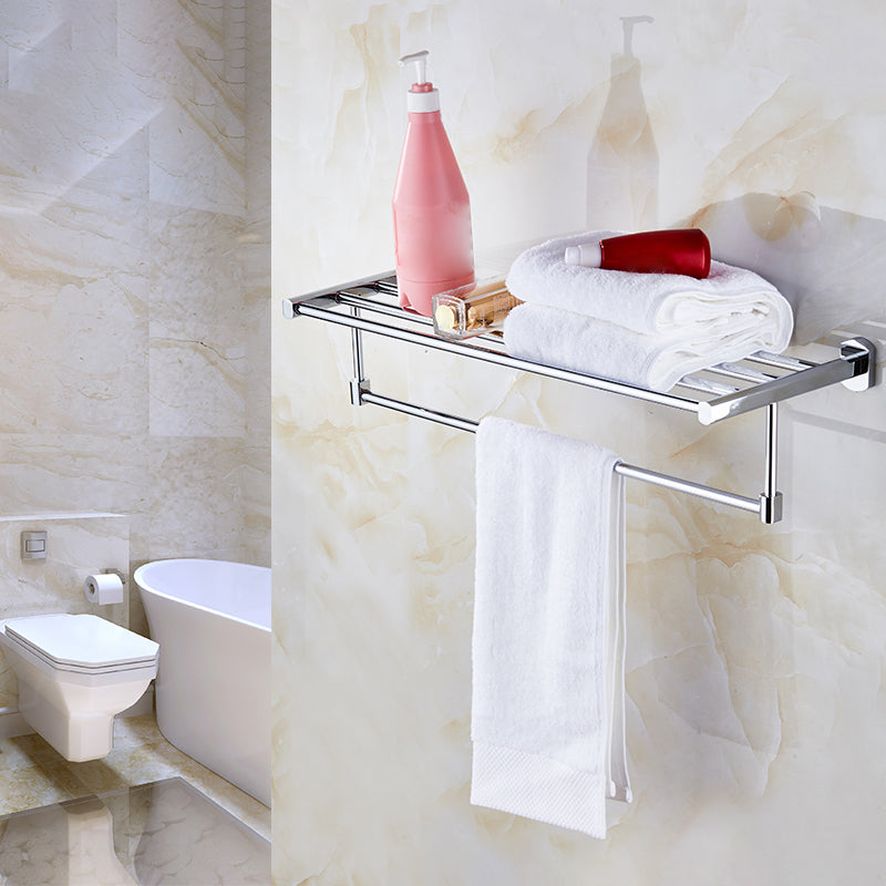 BowLift | Modern bathroom accessory set Stainless steel bathroom shelf Towel holder Bathroom accessory set