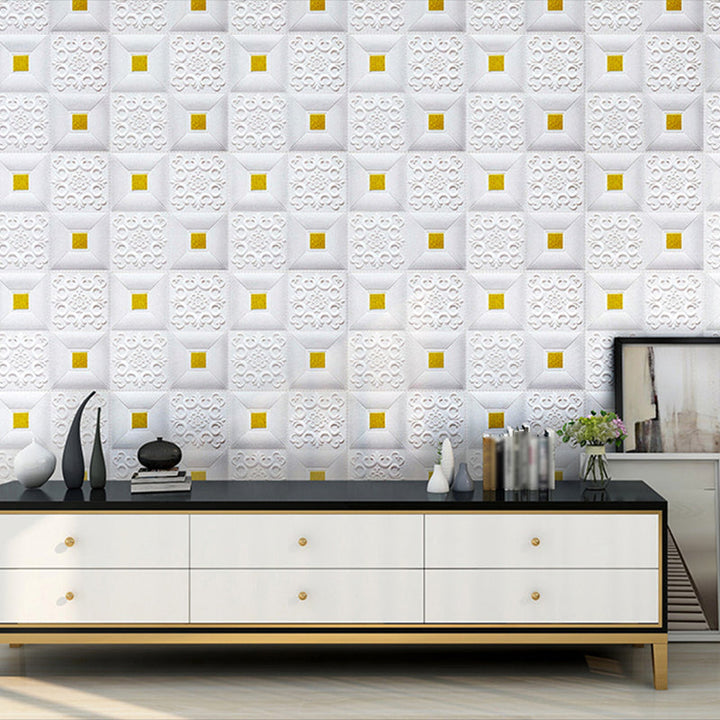 BowLift | 3D Wall Panel Modern Simple Home Living Room Wall Panel (10-Pack)