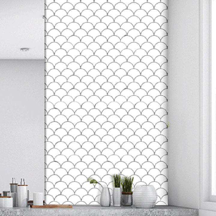 BowLift | White Subway Tiles Water-Resistant Peel & Stick Tile for Kitchen Backsplash