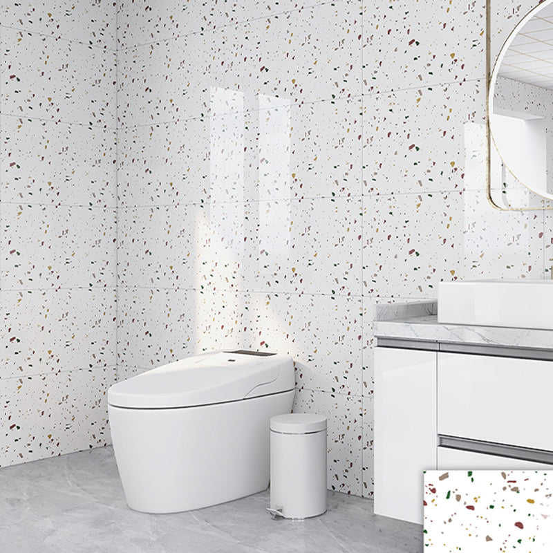 BowLift | Rectangular Marble Peel & Stick Tile Stain Resistant Single Tile for Bathroom Backsplash