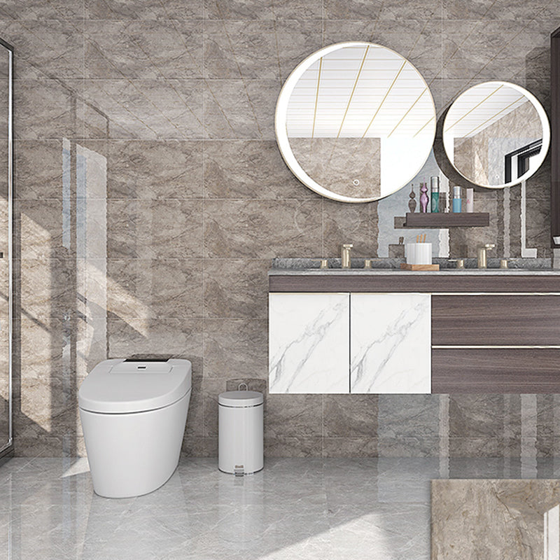 BowLift | Rectangular Marble Peel & Stick Tile Stain Resistant Single Tile for Bathroom Backsplash