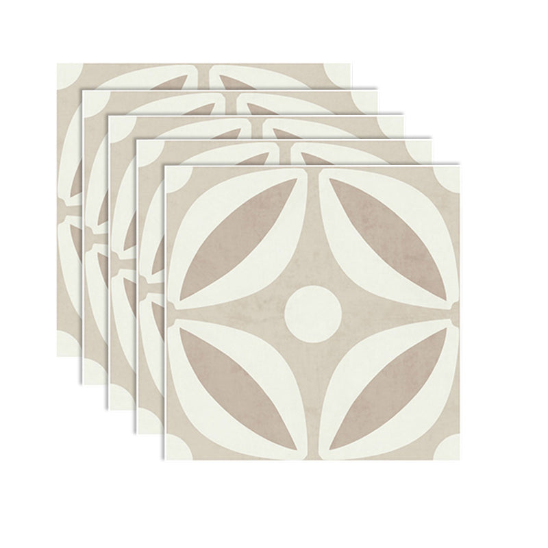 BowLift | Square Stain-Resistant Peel & Stick Tile with Pattern Single Tile for Splash Wall