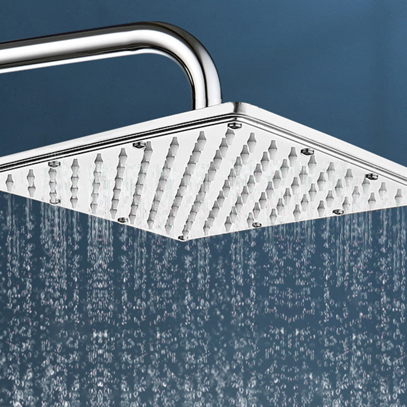 BowLift | Solid square showerhead Standard spray pattern Large showerhead