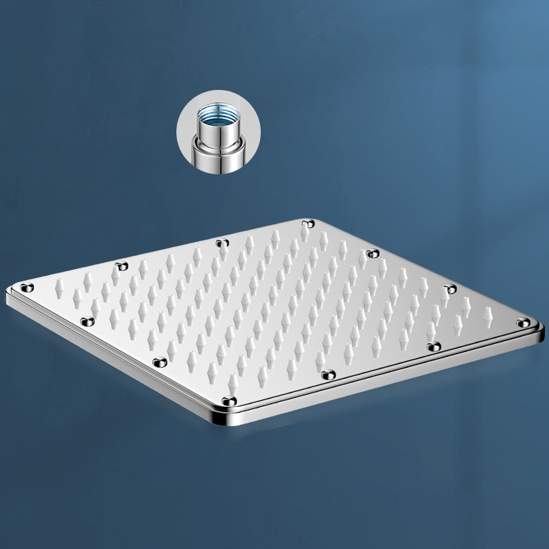 BowLift | Solid square showerhead Standard spray pattern Large showerhead