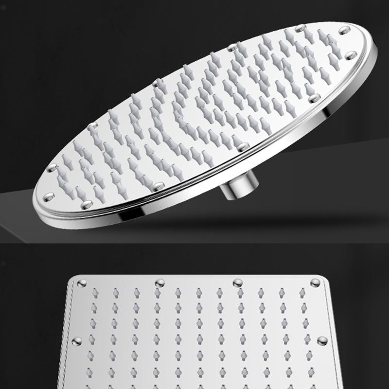 BowLift | Solid square showerhead Standard spray pattern Large showerhead