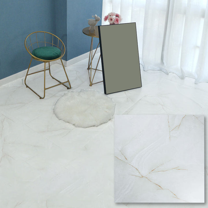 BowLift | Modern vinyl flooring with marble design for peeling and attaching