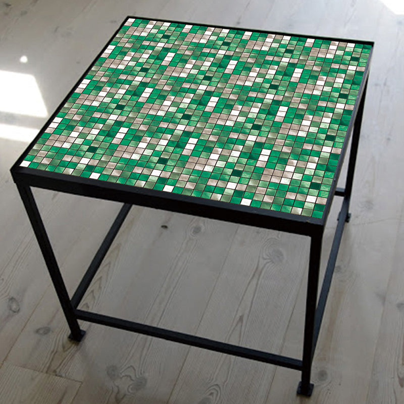 BowLift | Square Peel and Stick Tile Grid Mosaic Tiles Interior Wallpaper