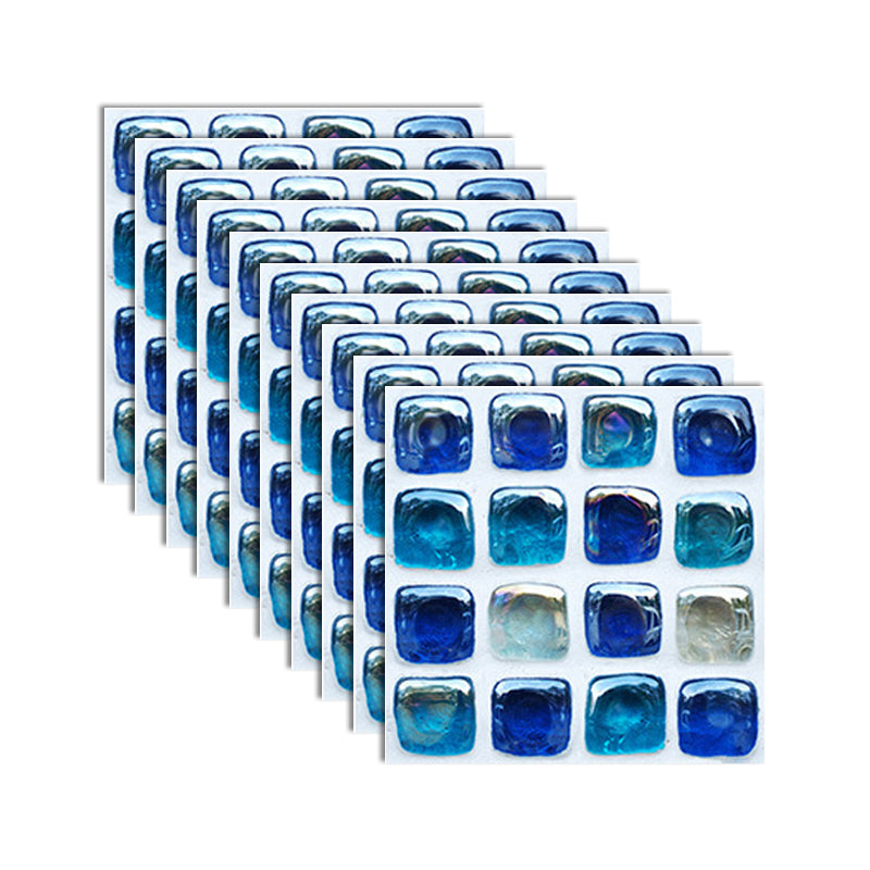 BowLift | Square Peel and Stick Tile Grid Mosaic Tiles Interior Wallpaper