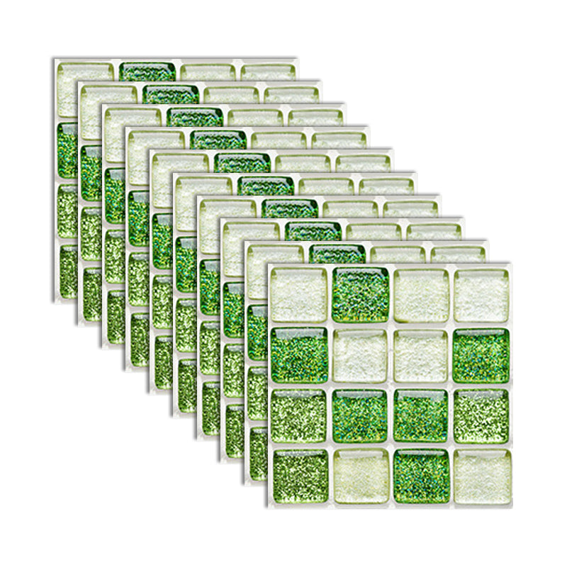 BowLift | Square Peel and Stick Tile Grid Mosaic Tiles Interior Wallpaper