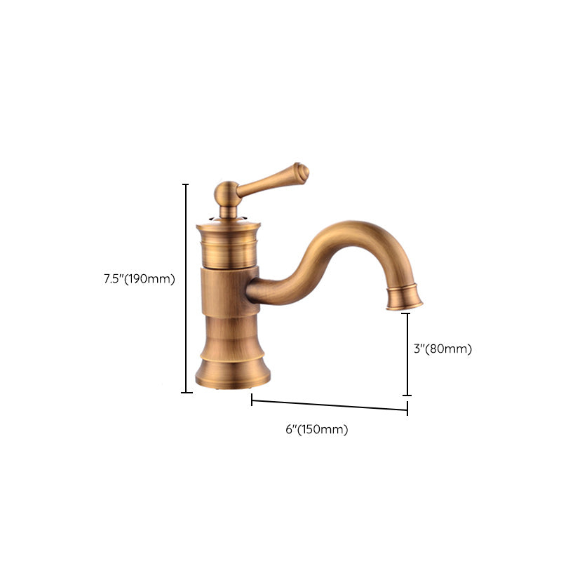 BowLift | Classic basin mixer with swivel spout, single lever basin mixer