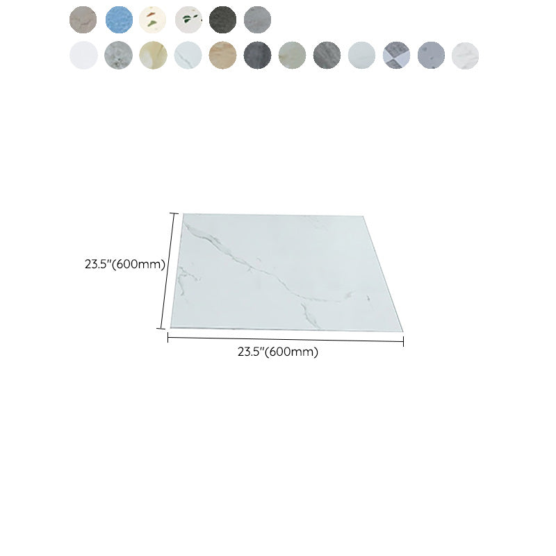 BowLift | Modern Indoor Vinyl Flooring Marble Print Square PVC Vinyl Flooring