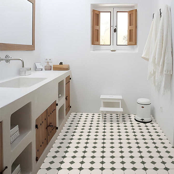 BowLift | Square Peel & Stick Tile with Pattern Waterproof Tile for Splash Wall