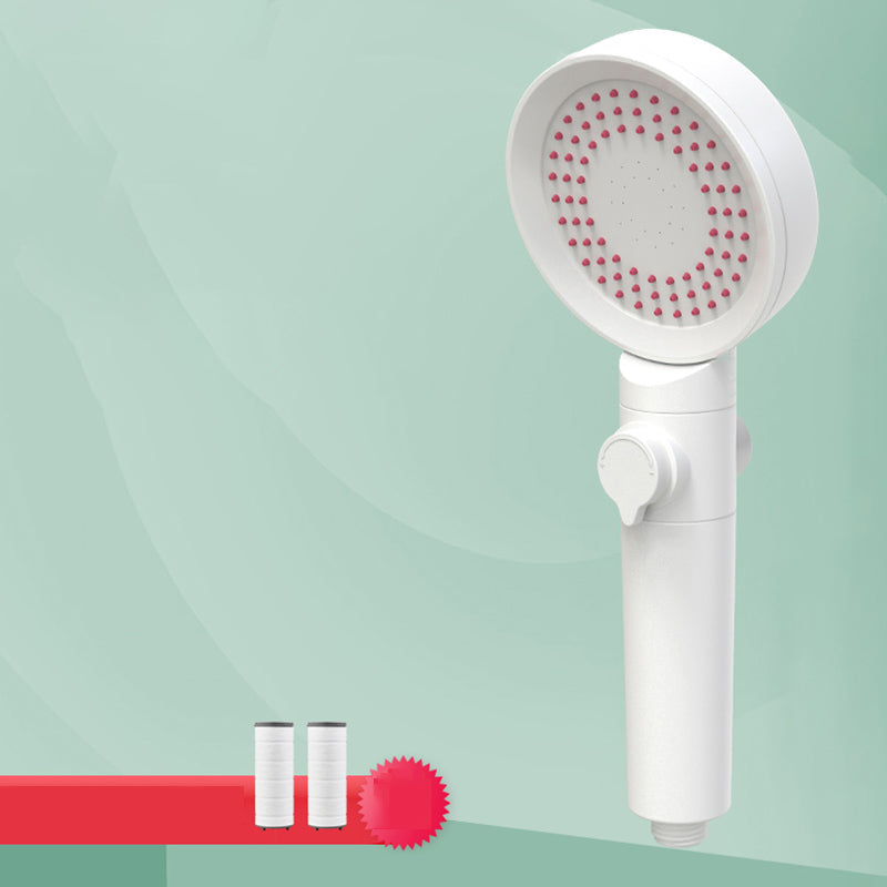 BowLift | Hand Shower Adjustable Spray Pattern White Round Shower Head
