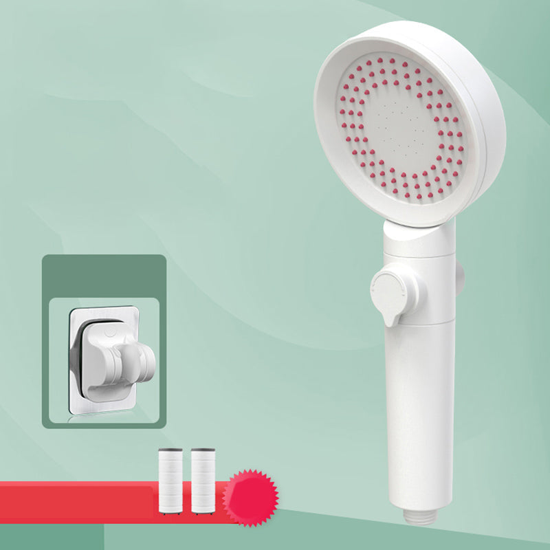 BowLift | Hand Shower Adjustable Spray Pattern White Round Shower Head