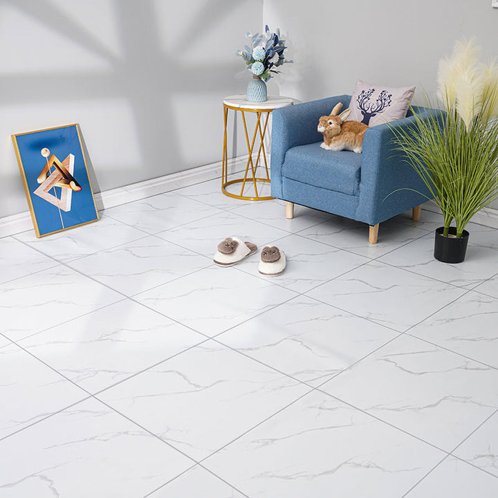 BowLift | Home Indoor Vinyl Floor Spiral Marble Print Square PVC Vinyl Floor