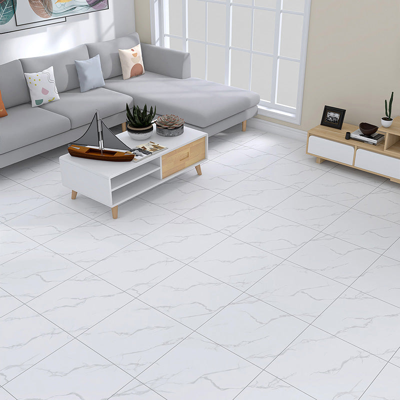 BowLift | Home Indoor Vinyl Floor Spiral Marble Print Square PVC Vinyl Floor