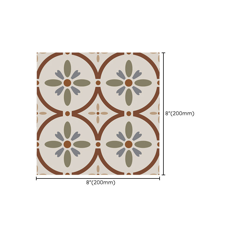 BowLift | Waterproof Peel & Stick Tile Square Pattern Print Single Tile