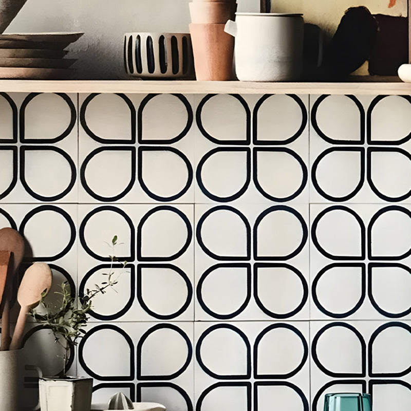 BowLift | Sample print Peel & Stick tile square waterproof single tile