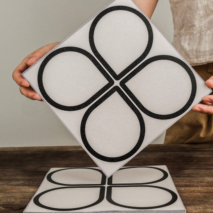 BowLift | Sample print Peel & Stick tile square waterproof single tile