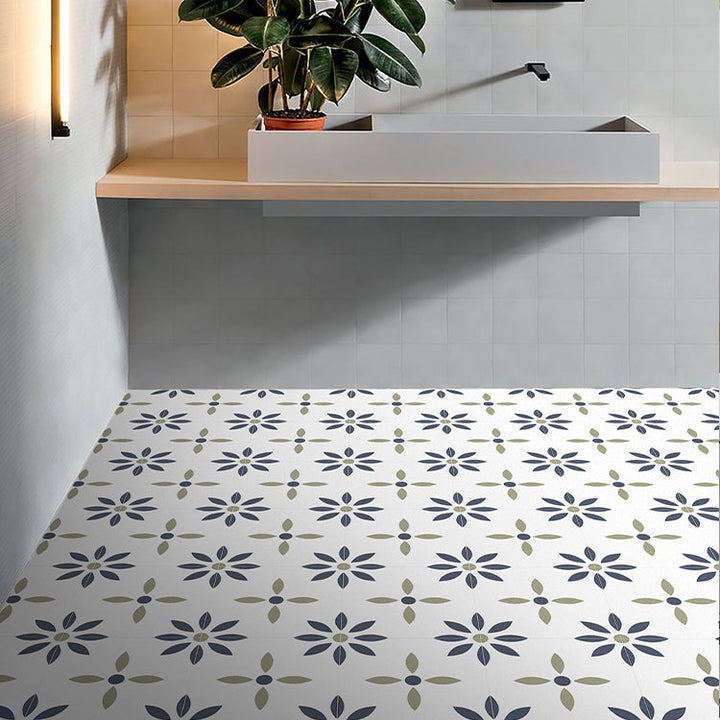 BowLift | Square Peel & Stick Tile with Pattern Waterproof Tile for Home