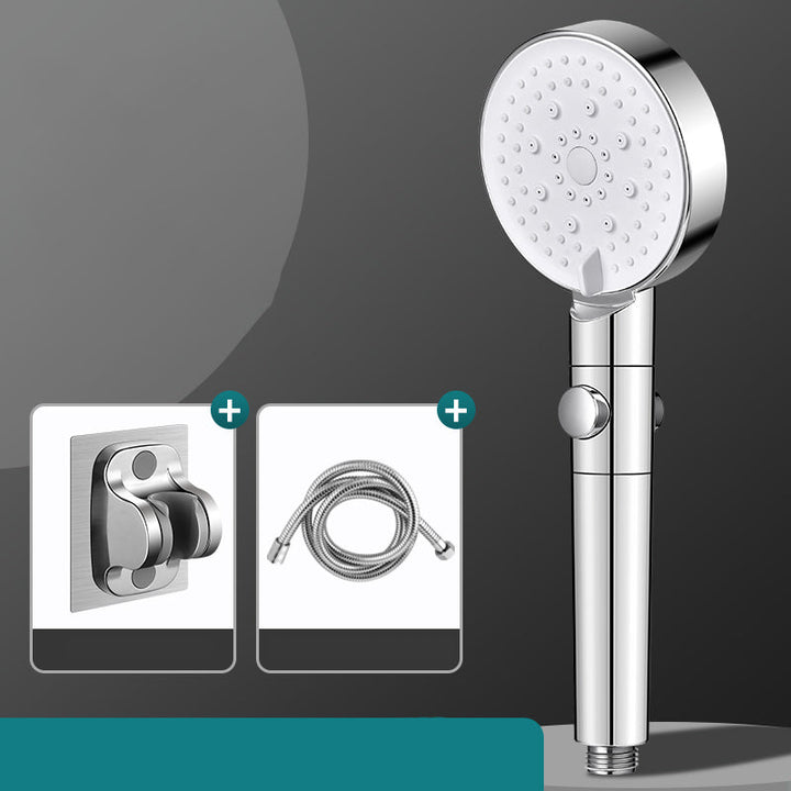 BowLift | Modern Shower Head 6 Settings Adjustable Spray Pattern Handheld Shower Head