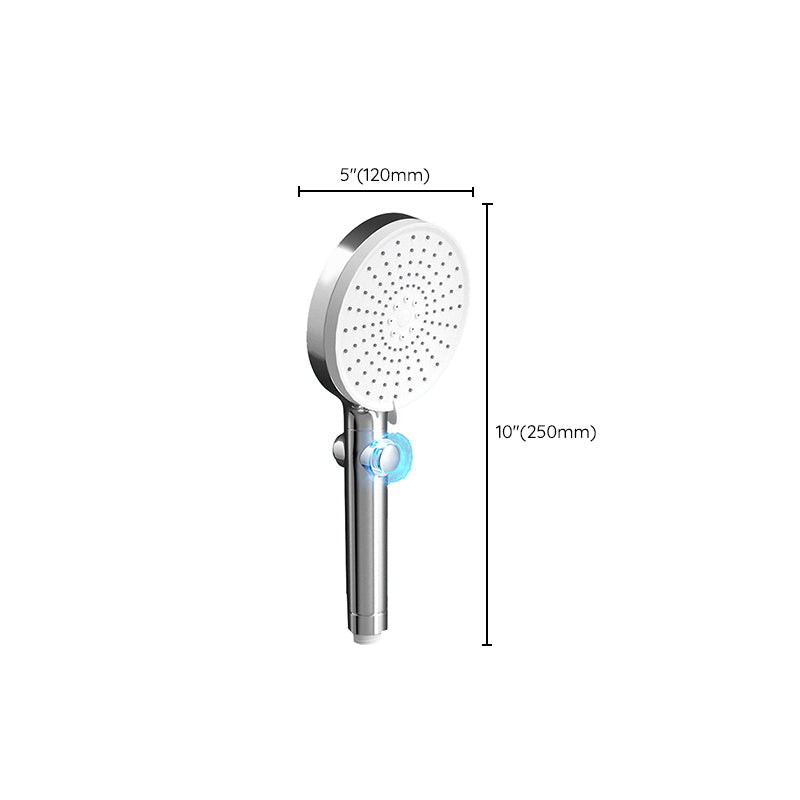 BowLift | Modern Shower Head Handheld Plastic Round Self-Cleaning Shower Head