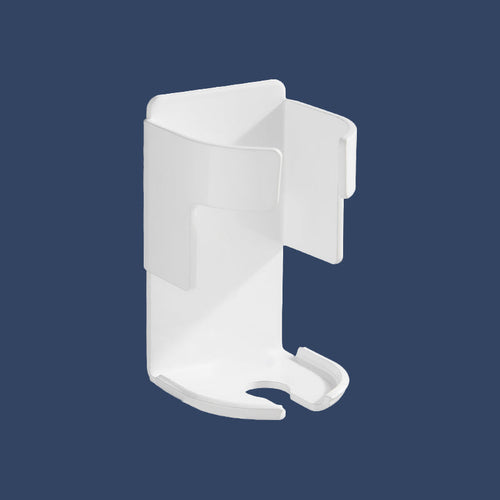 BowLift | Modern Black/White 4-piece Bathroom Accessory Set, Toothbrush Holder