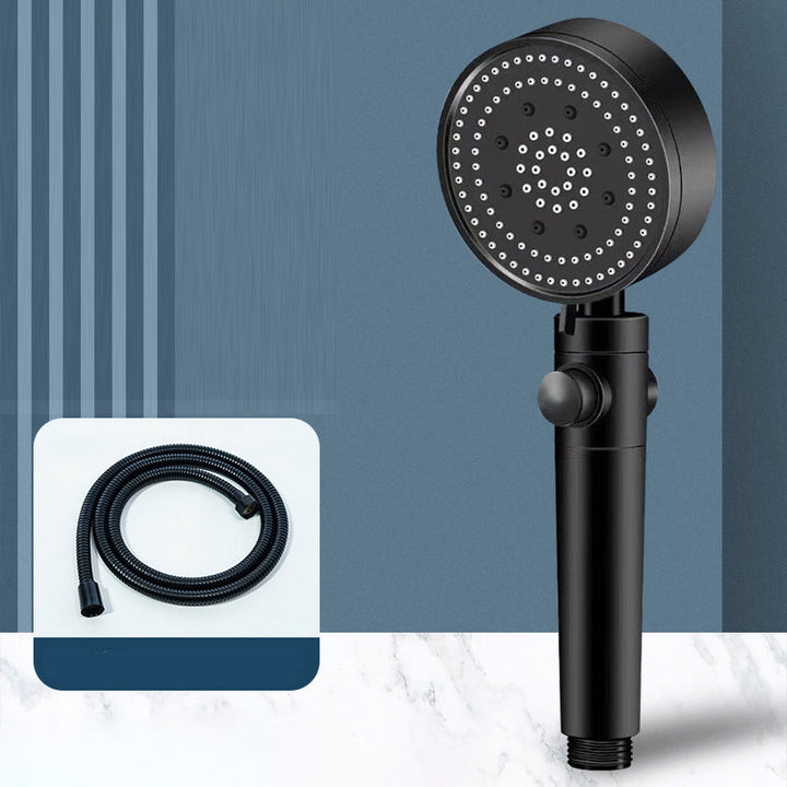 BowLift | Modern Handheld Round Plastic Self-Cleaning Shower Head