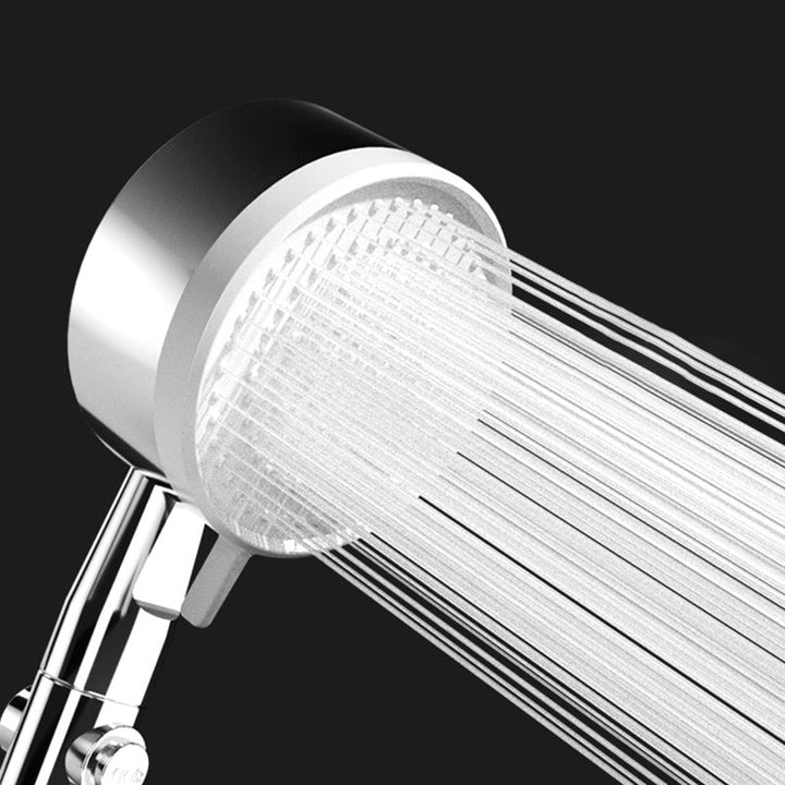 BowLift | Modern Handheld Round Plastic Self-Cleaning Shower Head
