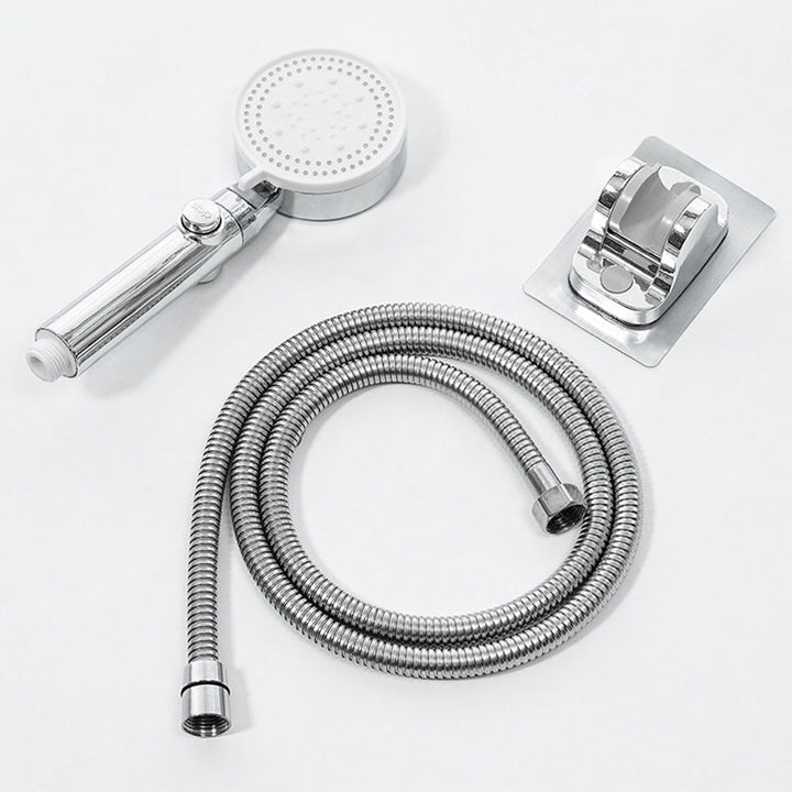 BowLift | Modern Handheld Round Plastic Self-Cleaning Shower Head