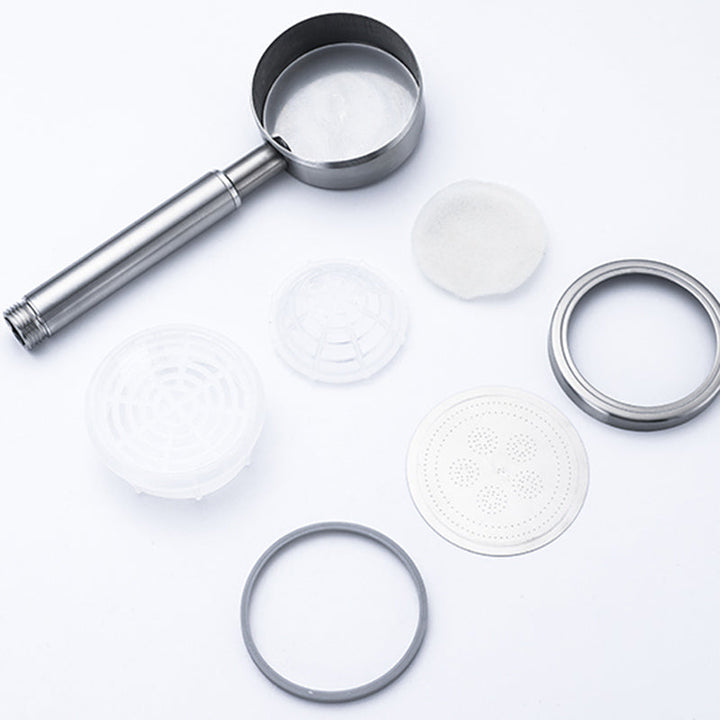 BowLift | Modern Shower Head Round Handheld Water Filtration Shower Head