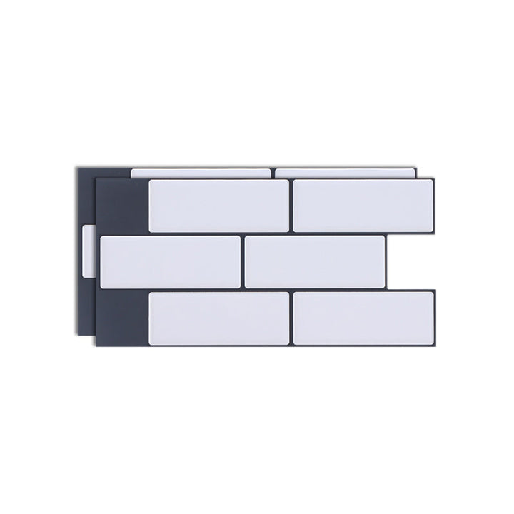 BowLift | Plastic Peel & Stick Subway Tile Modern Simple Subway Tile Wallpaper