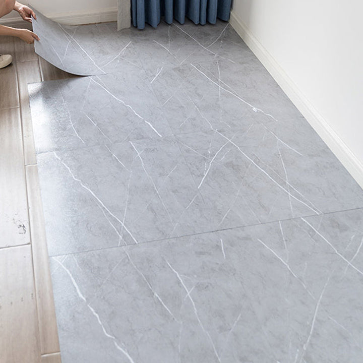 BowLift | Modern vinyl tiles made of plastic, self-adhesive, marble look, fade-resistant tile floor