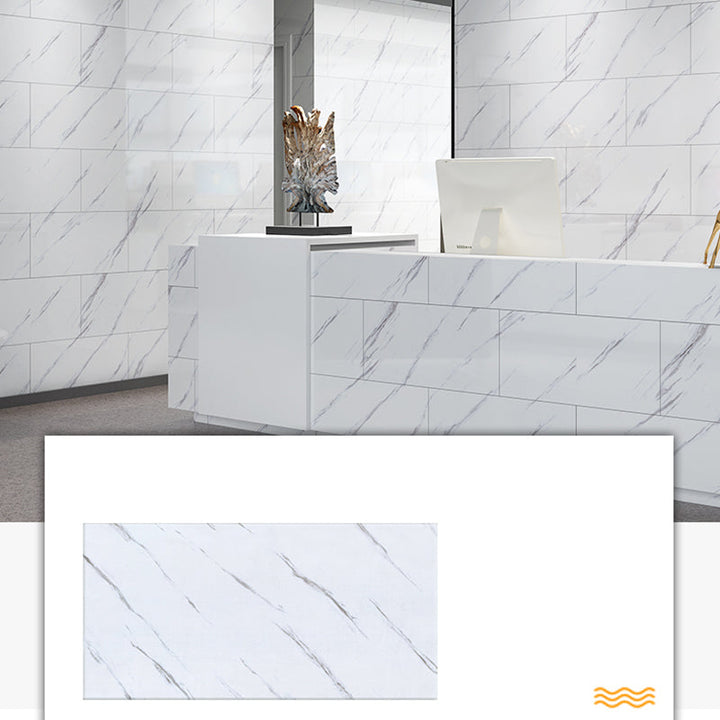 BowLift | PVC Rectangular 3-Pack 12" X 23" Peel & Stick Mosaic Tile Kitchen and Bath Backsplash