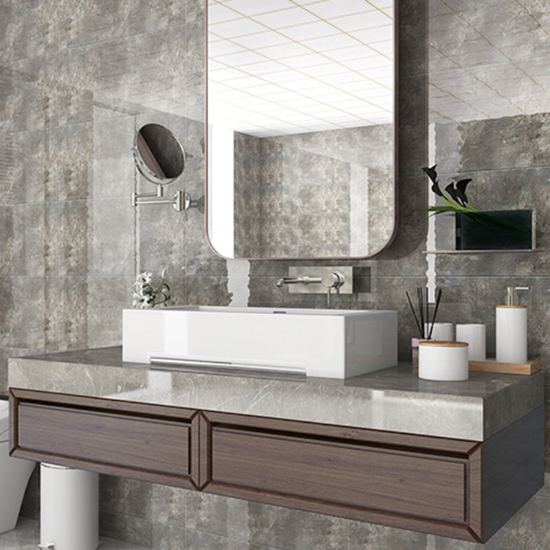 BowLift | PVC Rectangular 3-Pack 12" X 23" Peel & Stick Mosaic Tile Kitchen and Bath Backsplash